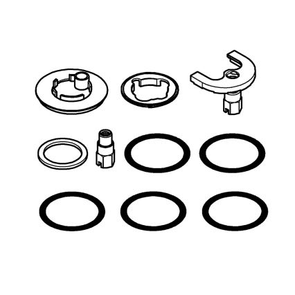 GROHE 46249000 - Kontramutter i blank krom