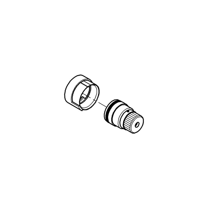 GROHE 47167000 - Begränsningsring och regleringsmutter GROHTEMPGROHTHERM krom