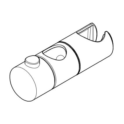 GROHE 48099000 - Styrdel TEMPESTA 21,8 mm polerad krom