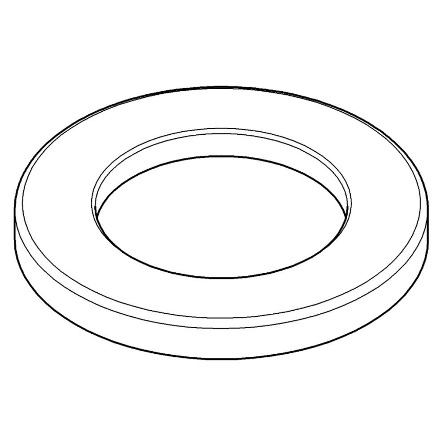 GROHE 48165000 - Basplatta för ettgrepps tvättställs- och bidettblandare, krom