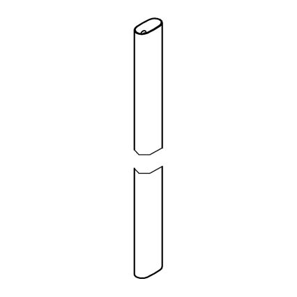 GROHE 48349000 - Duschrör RAINSHOWER SMARTCONTROL 806 mm, blank krom