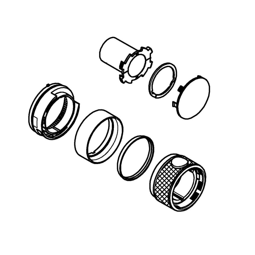 GROHE 49029000 - GROHTHERM SMARTCONTROL-handtag, polerad krom