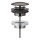 GROHE 65807A00 - Avloppssats med bottenventil för handfat med bräddavlopp, grafit