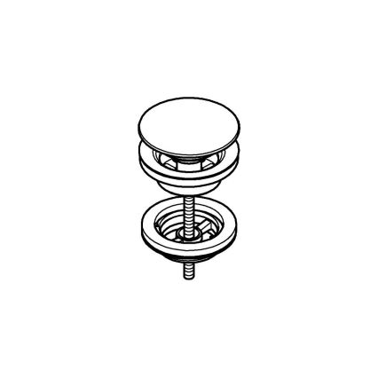 GROHE 65807GL0 - ESSENCE avloppssats i guld