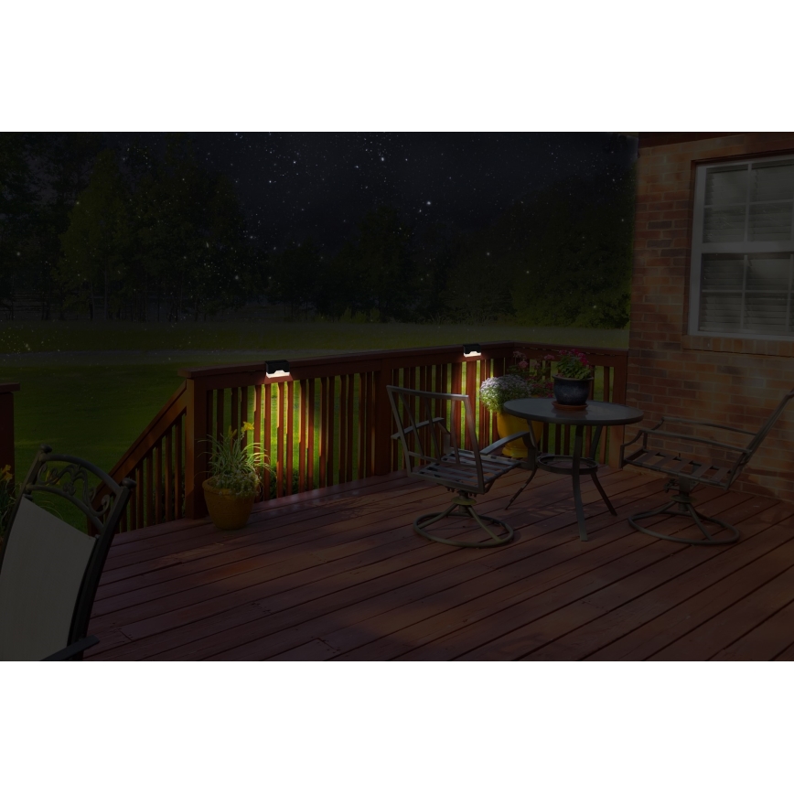 Grundig - SET MED 4 LED Solarlampor för vägg LED/1,2V 600 mAh IP44