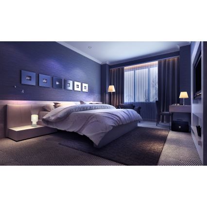 Grundig - Bordslampa 1xE14/40W/230V