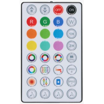 Grundig - LED RGB dimbar golvlampa 2 i 1 LED/230V + fjärrkontroll
