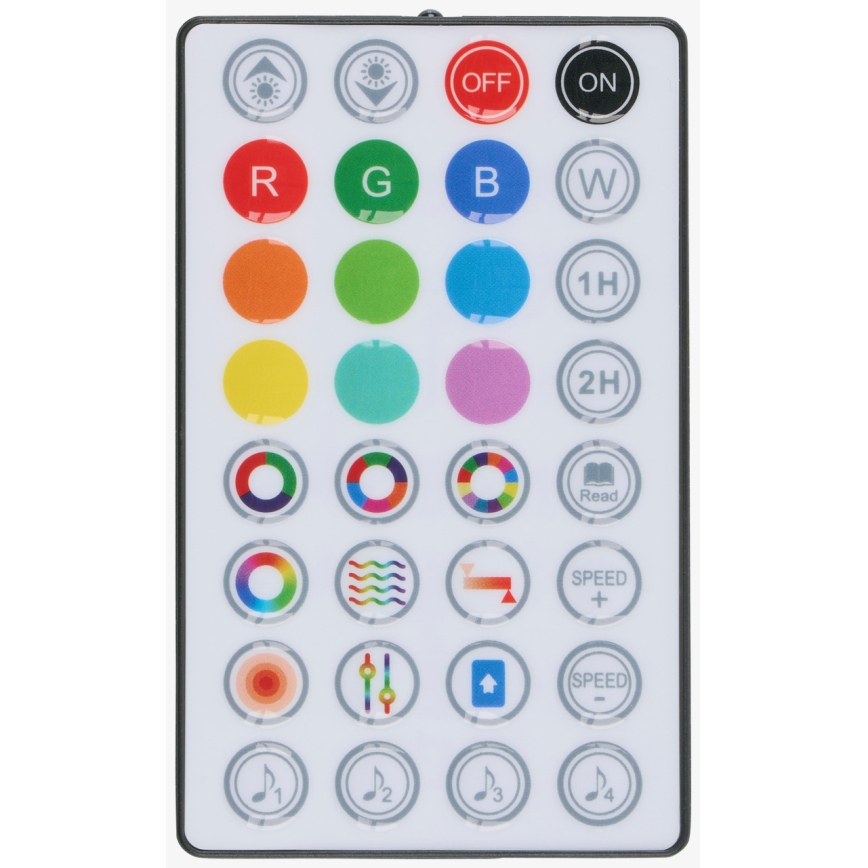 Grundig - LED RGB dimbar golvlampa 2 i 1 LED/230V + fjärrkontroll