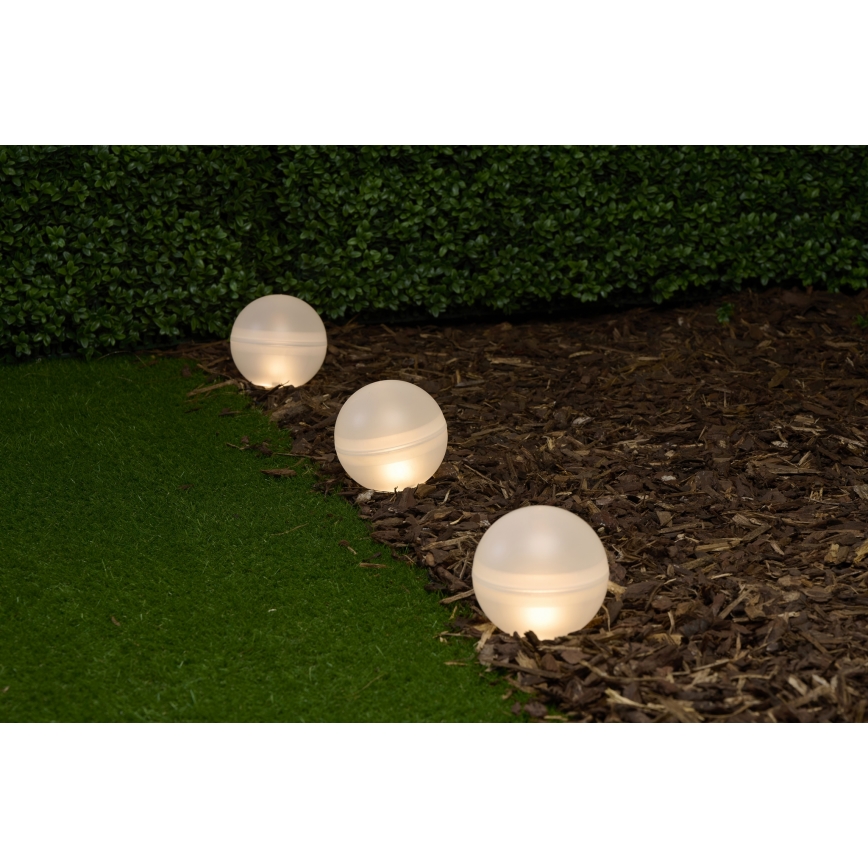 Grundig - KIT 5x LED RGBW  Solcellslampa LED/3,2V IP44