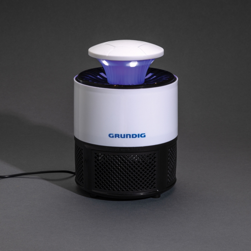 Grundig - LED Insektsfälla med ljus LED/5W/5V