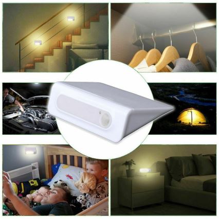 Grundig - LED nattlampa med sensor  LED/3xAAA