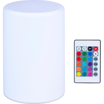 Grundig - LED RGB dimbar bordslampa LED/3xAAA + fjärrkontroll