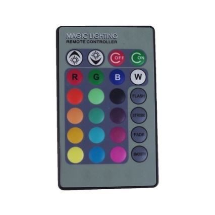 Grundig - LED RGB ljusreglerad bordslampa  LED/1W/230V + fjärrkontroll 