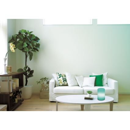 Grundig - LED RGB ljusreglerad bordslampa  LED/3xAAA + fjärrkontroll 