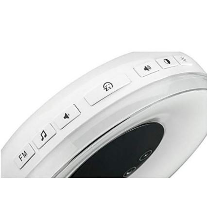 Grundig - LED RGB ljusreglerad  nattlampa  väckarklocka väckarklocka och radio LED/5W/5V