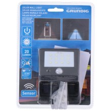 Grundig - LED sollampa med sensor 1xLED/0,25W/1xAA