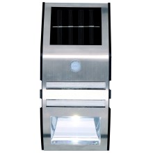 Grundig - LED SolVägglampabelysning med sensor 1xLED IP44