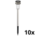Grundig - SET 10x LED Solcellslampa LED/1,2V 40 mAh IP44
