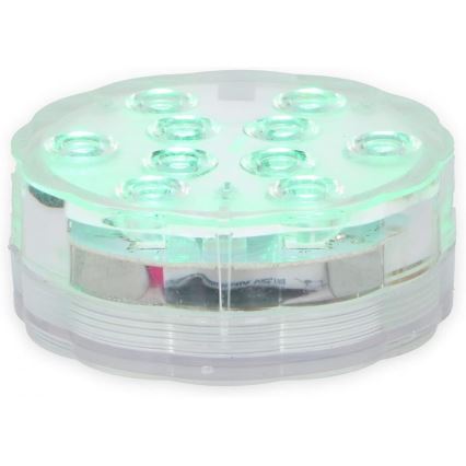 Grundig - Set med 3 dimbara RGBW LED-armaturer LED/3W/3xAAA IP65 + fjärrkontroll