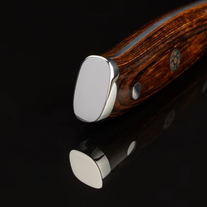Gudaro -Damaskus-fruktkniv FENG 3,5, 67 lager stål, längd 9,5cm