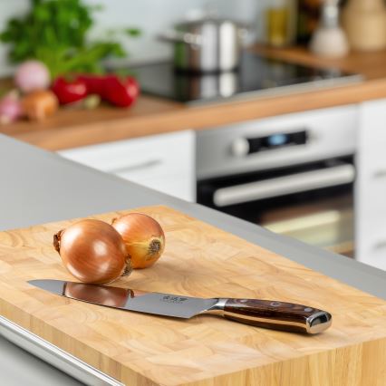 Gudaro - Damaskus kockkniv FENG 8, 67-lagers stål, längd 20 cm