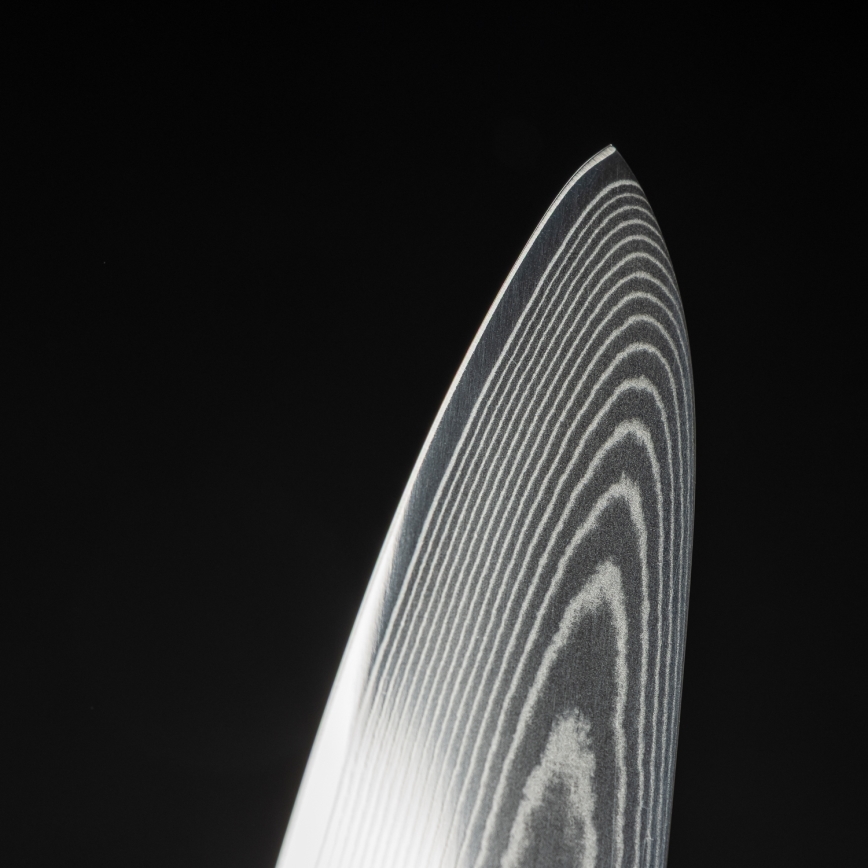 Gudaro - Damaskus kockkniv FENG 8, 67-lagers stål, längd 20 cm