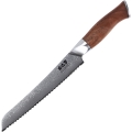 Gudaro - Damaskusbrödkniv TAKUMI 8