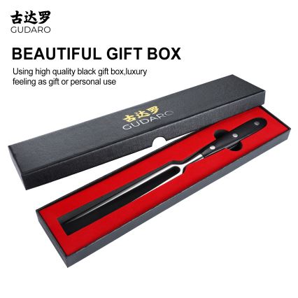 Gudaro - Köksgaffel MIYABI svart/pakkaträ