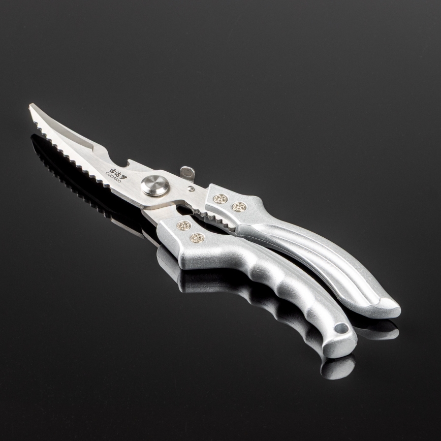 Gudaro - Sax för fjäderfä NOBURU 24,5 cm silverfärgad