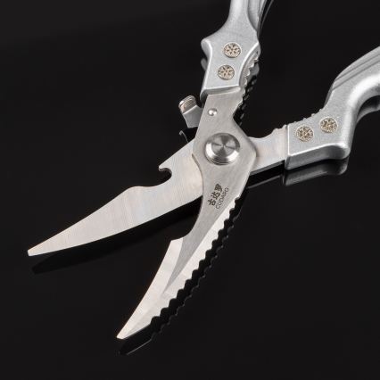 Gudaro - Sax för fjäderfä NOBURU 24,5 cm silverfärgad