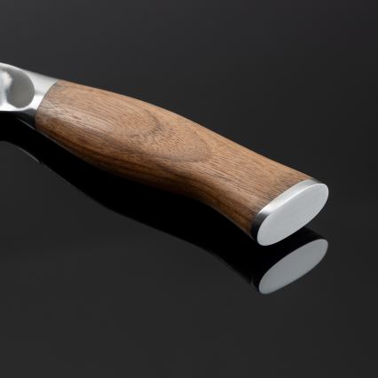 Gudaro - TAKUMI 5 universalkniv i 67-lagers damaskusstål, bladlängd 12,5 cm, valnöt
