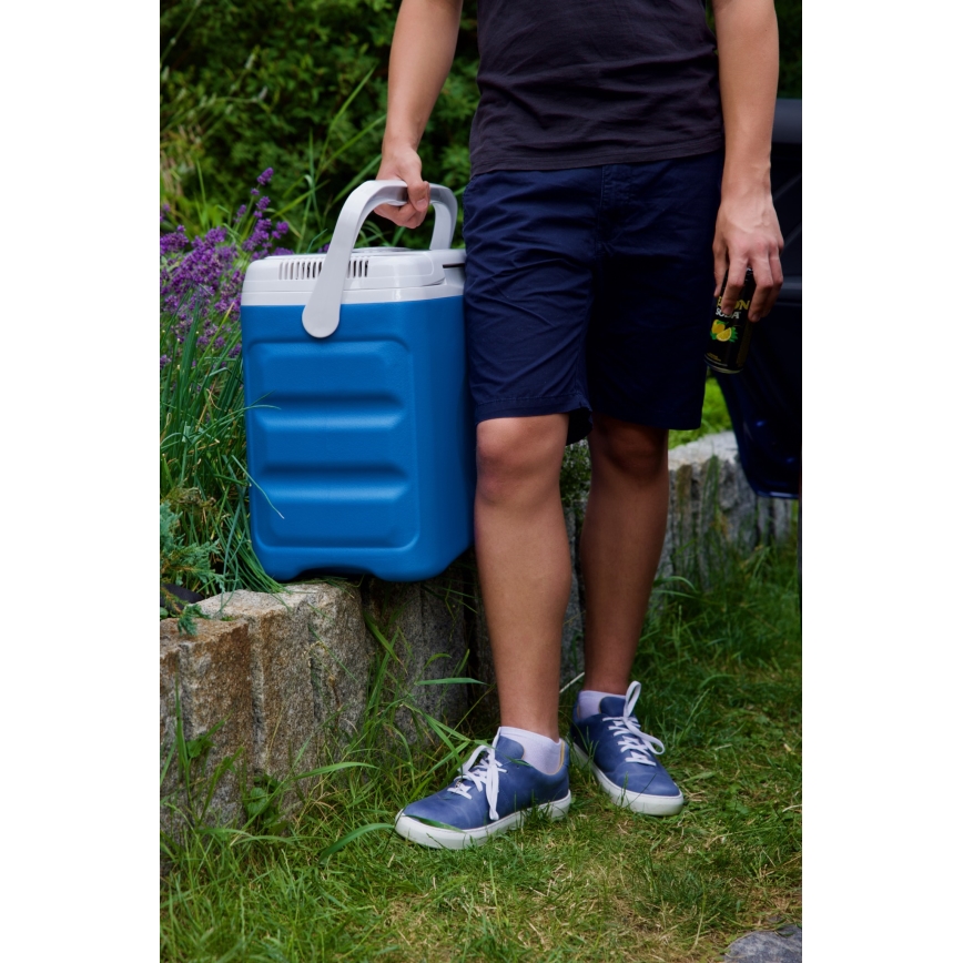 Guzzanti GZ 30BW - Portabel bilkylbox 29 l 65W/12V/230V blå
