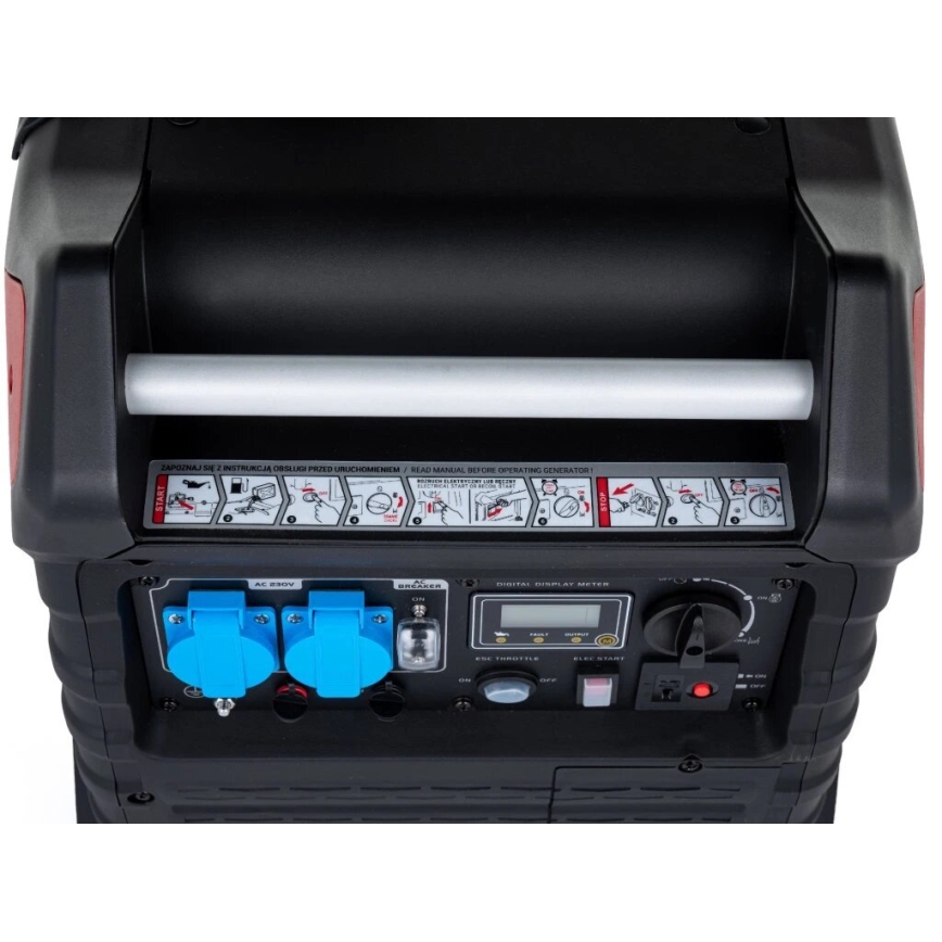 Hahn & Sohn 105412 - Bensin inverter elektrisk generator H IG 3000 3300W