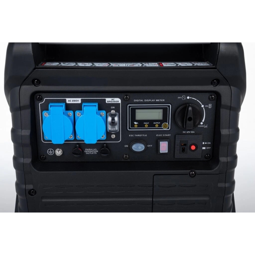 Hahn & Sohn 105412 - Bensindriven invertergenerator H IG 3500 3300W