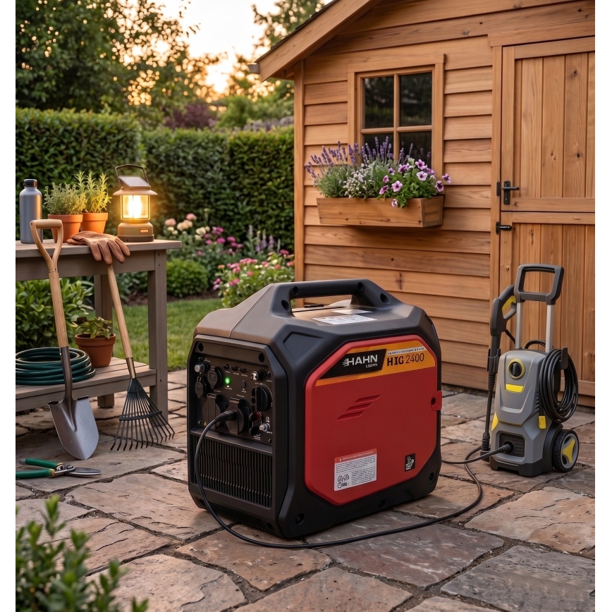Hahn & Sohn 20095 - Bensinaggregat HIG 2400 2200 W