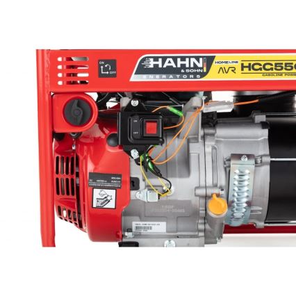 Hahn & Sohn 9178 - Elektrisk bensingenerator HGG 5500 X-H 5500W