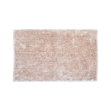 Halkfri badrumsmatta CHENILLE 50x80 cm beige