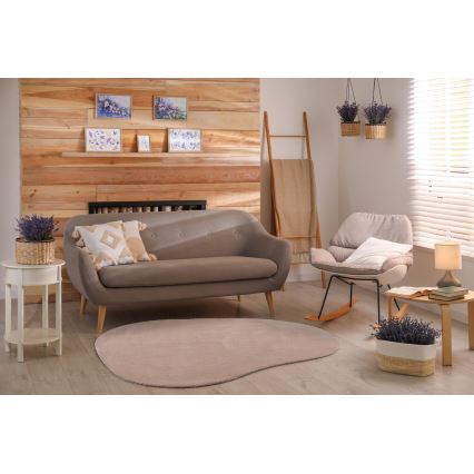 Halkfri matta LOREN 160x230 cm beige