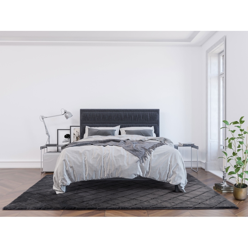 Halkfri matta MODENA NEW 120x160 cm antracit