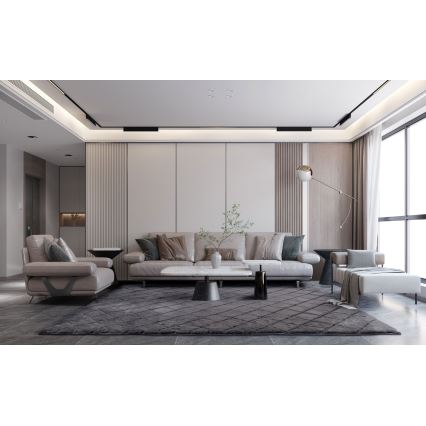 Halkfri matta MODENA NEW 120x160 cm antracit