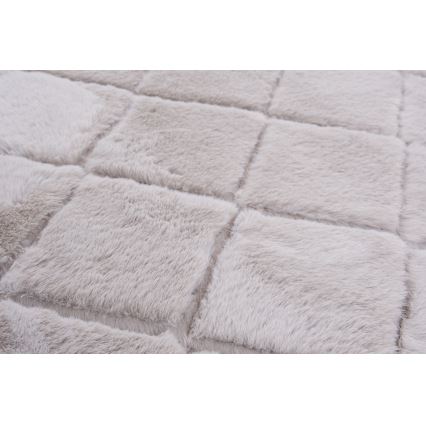 Halkfri matta MODENA NEW 160x220 cm ljusgrå