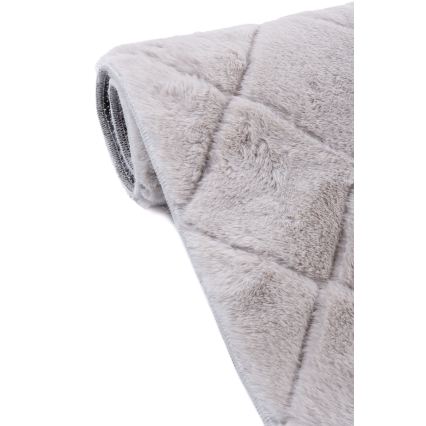 Halkfri matta MODENA NEW 160x220 cm ljusgrå