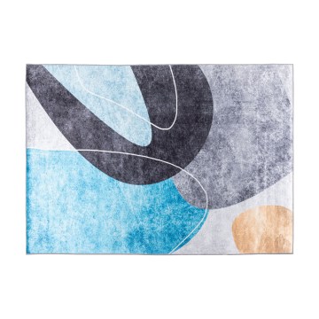 Halkfri matta PRINT SHINE 160x230 cm flerfärgad