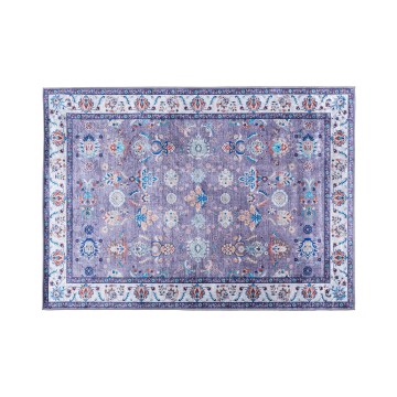 Halkfri orientalisk matta PRINT SHINE 120x170 cm blå