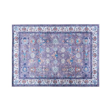 Halkfri orientalisk matta PRINT SHINE 120x170 cm blå