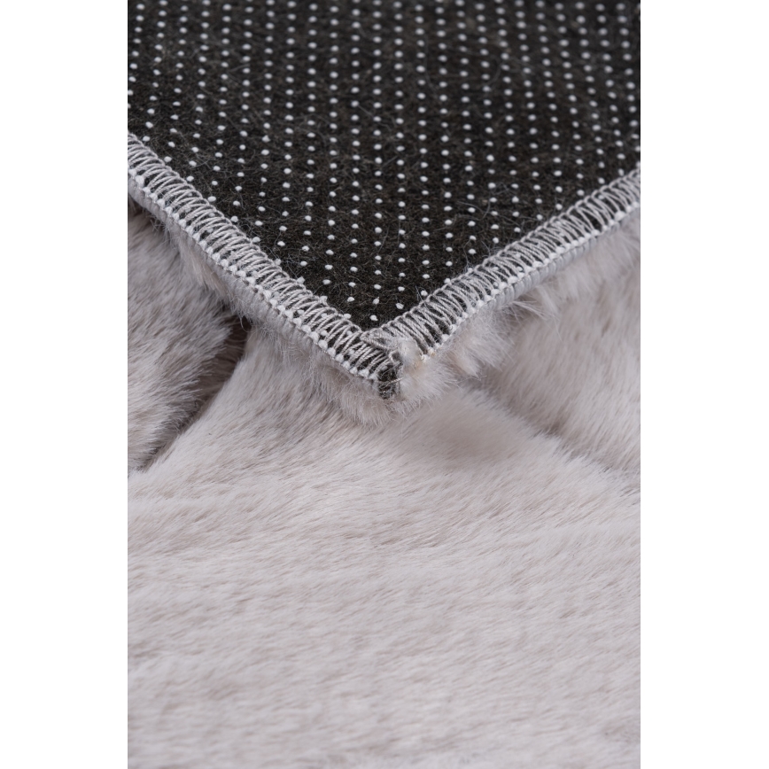 Halkskyddad matta MODENA NEW 120x160 cm, ljusgrå