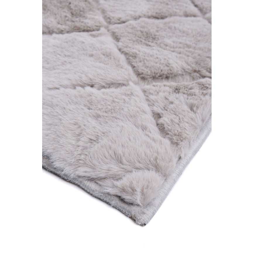 Halkskyddad matta MODENA NEW 120x160 cm, ljusgrå