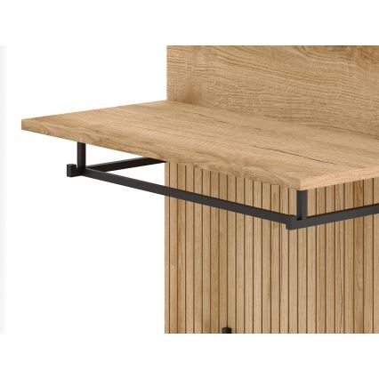 Hallmöbel KLEO brun/grafit