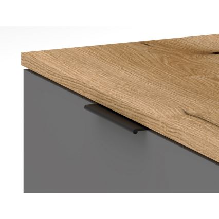 Hallmöbel KLEO brun/grafit