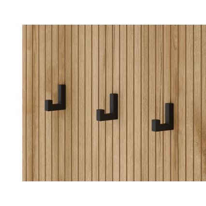 Hallvägg med spegel SVEN brun/grafit